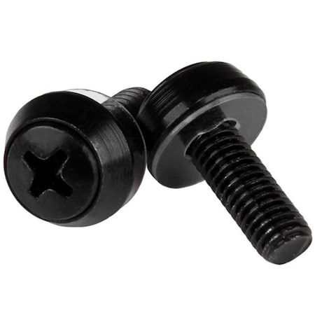 Dynamicfunction M6 x 12 mm. Mounting Screws - Black DY267103